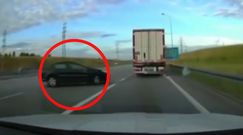 Śmiertelny wypadek na A1. Dramatyczne nagranie świadka z momentu zdarzenia