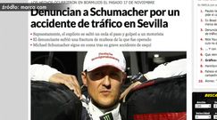Schumacher spowodował wypadek?