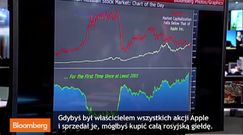 Apple wart tyle, co cała rosyjska giełda