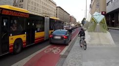 Skandaliczy manewr kierowcy volvo