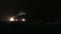 Zabici w pożarze składów amunicji na Ukrainie