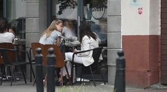  Elegancka Rusin na obiedzie z Kraśkami i córką