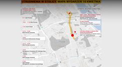 Obchody 10 kwietnia. Mapa wydarzeń w Warszawie