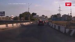 Nie mógł nic zrobić. Wypadek na moście, trzy osoby ranne