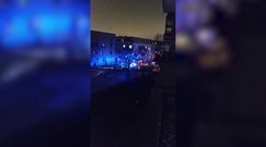 Warszawa. Pożar na Białołęce