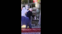 Wpadka w lokalu wyborczym. Mężczyzna spożył płyn do dezynfekcji