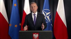 Atak Rosji na Ukrainę. Orędzie prezydenta Polski Andrzeja Dudy