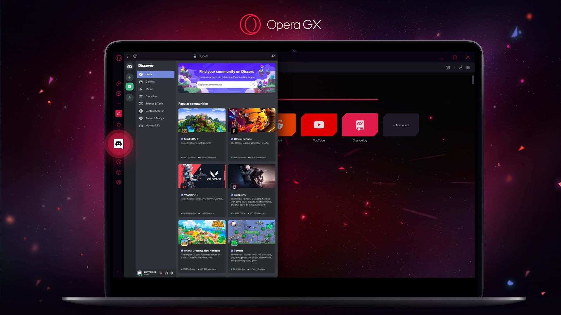download Opera GX 104.0.4944.80 free