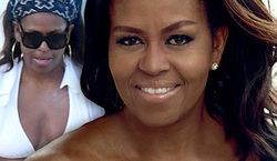 Michelle Obama w bikini spaceruje po plaży. Wiedzieliście, że 53-letnia była Pierwsza Dama ma takie ciało?
