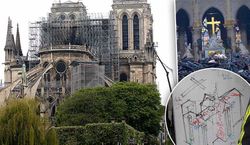 Notre-Dame w drastycznym stanie po pożarze. Właśnie ruszyły prace remontowe w zniszczonej katedrze