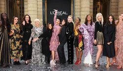 Gwiazdy na pokazie Le Défilé L’Oréal Paris: Joanna Horodyńska, Eva Longoria, Amber Heard, Doutzen Kroes