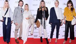 Gwiazdy na pokazie Łukasza Jemioła: Małgorzata Socha, Małgorzata Rozenek, Joanna Koroniewska