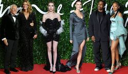 Tłum najpiękniejszych gwiazd na British Fashion Awards 2019: Rihanna, Irina Shayk, Julia Roberts