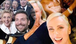 Charlize Theron na Oscarach odtworzyła legendarne selfie gwiazd. Jej post jest dzisiaj hitem internetu