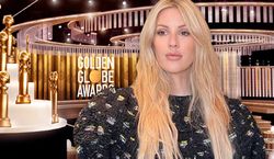 Złote Globy 2021: Ciężarna Ellie Goulding nie pojawiła się na gali, ale i tak pokazała swoją piękną kreację. Podkreśliła jej brzuszek