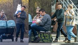 Bartłomiej Topa i Gabriela Mierzwiak przyłapani przez paparazzi na spacerze z córeczkami. Słodkie sceny w parku