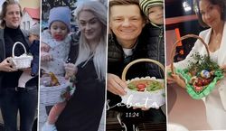 Wielkanoc 2022. Gwiazdy chwalą się koszyczkami: Małgorzata Rozenek, Andrzej Piaseczny, Mandaryna…