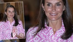 Najpiękniejsza królowa świata w sukience z sieciówki. Letizia pokazała opalone nogi w ślicznej mini za niecałe 200 zł