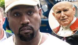 Kanye West podbija Paryż w bluzie z Janem Pawłem II. Ukłon w stronę katolików czy profanacja? Ten strój podzielił Polaków