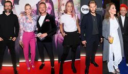 Gwiazdy na premierze filmu „Apokawixa”: Tomasz Kot, Cezary Pazura, Michał Wiśniewski, Sebastian Fabijański