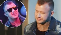 Dawid Narożny zrzuca szlafrok i pląsa, aż klapki spadają! Co za kocie ruchy do hitu Pięknych i Młodych! Rozgrzewa?