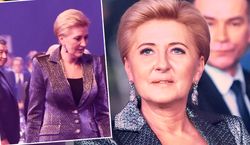 Tak powstają kreacje Agaty Dudy. Projektantka zdradziła nieznane szczegóły. Tylko raz w roku może pozwolić sobie na szaleństwo
