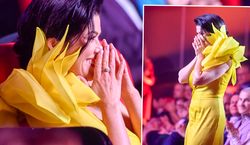 Polacy ją kochają! Kasia Cichopek odebrała nagrodę w imieniu swoim i partnera. Ledwo ukrywała emocje