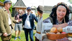 Anna Dymna i Artur Żmijewski na planie kontynuacji filmu „Sami swoi”. Są pierwsze zdjęcia! Zapowiada się hit