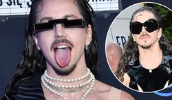 Sopot SuperHit Festiwal 2023. Michał Szpak zaszokował fanów w skórzanym stroju z wycięciami. Sporo odsłonił!