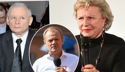 Krystyna Janda broni Tuska po ostrym ataku Kaczyńskiego. Osobliwy wpis wywołał lawinę komentarzy