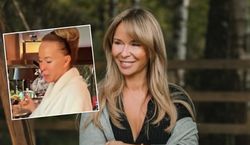 Szok i niedowierzanie! Joanna Przetakiewicz sama robi śniadanie w swojej luksusowej kuchni. I to w szlafroku!