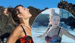 Odchudzona Magda Narożna wskoczyła w bikini. Razem z córką relaksuje się w wodzie. Takie wakacje, to my rozumiemy