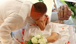 Takiego ślubu jeszcze nie było! „Są razem od 21 lat”, a powiedzieli sobie „tak” na oddziale onkologicznym w Gliwicach