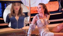 Oliwia Bieniuk w stroju policjantki na Halloween. Nawiązała do Anny Przybylskiej?