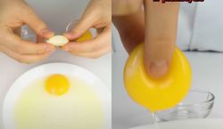 Najszybszy sposób na rozdzielenie żółtek od białek. Wystarczy, że weźmiesz ząbek czosnku