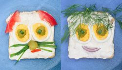 Przepis na zabawne i łatwe w wykonaniu kanapeczki dla dzieci