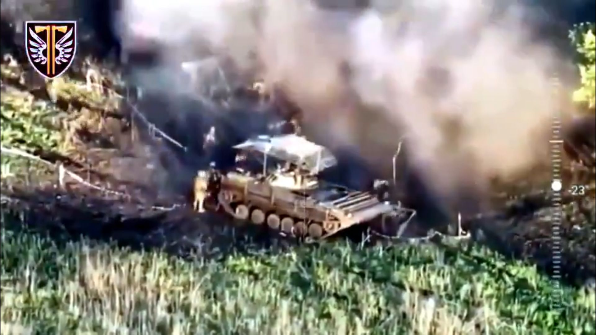 Russian Bmp-2s Face Minefield Disaster In Ukraine Conflict