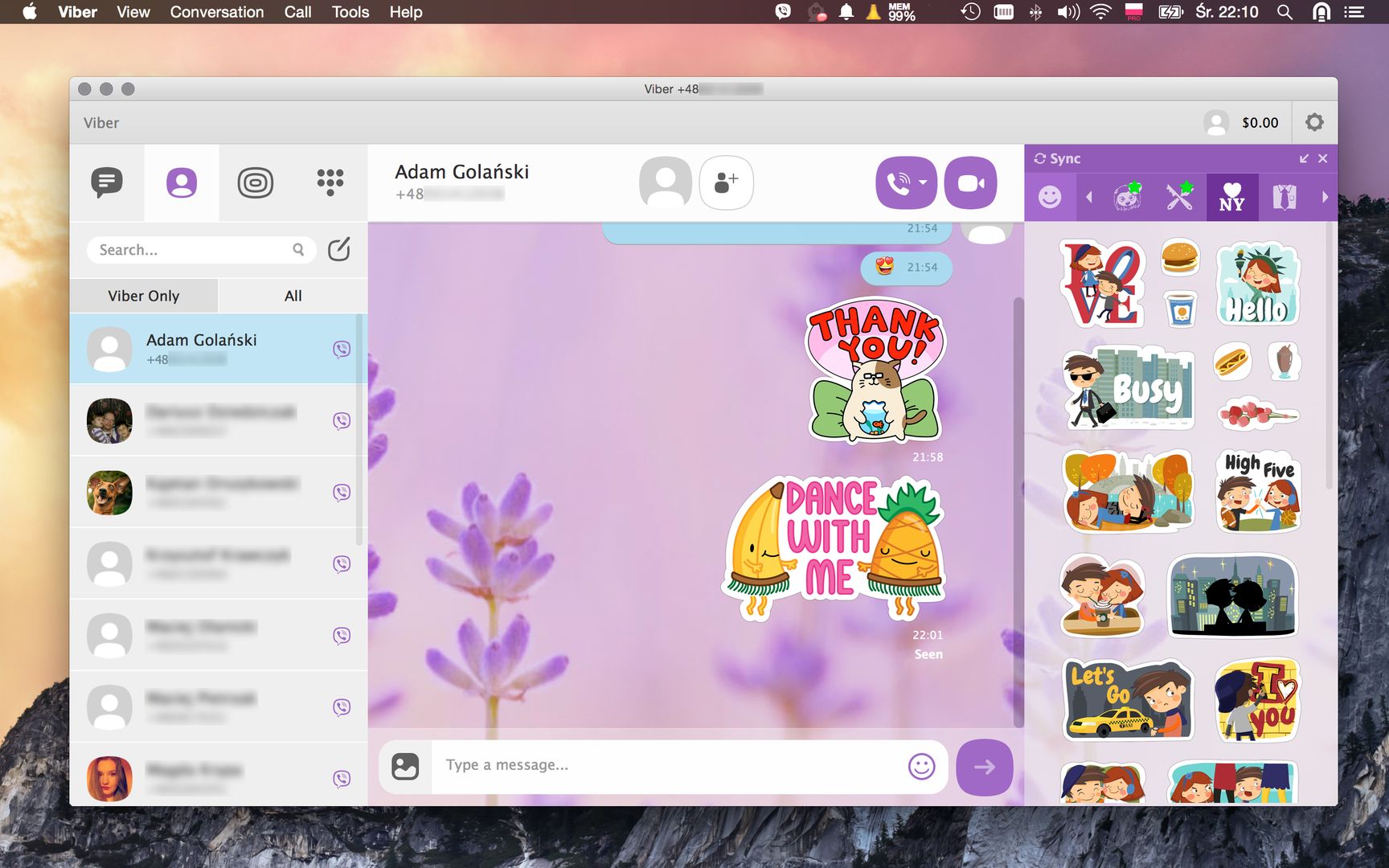Viber 21.0.0 download the new for mac