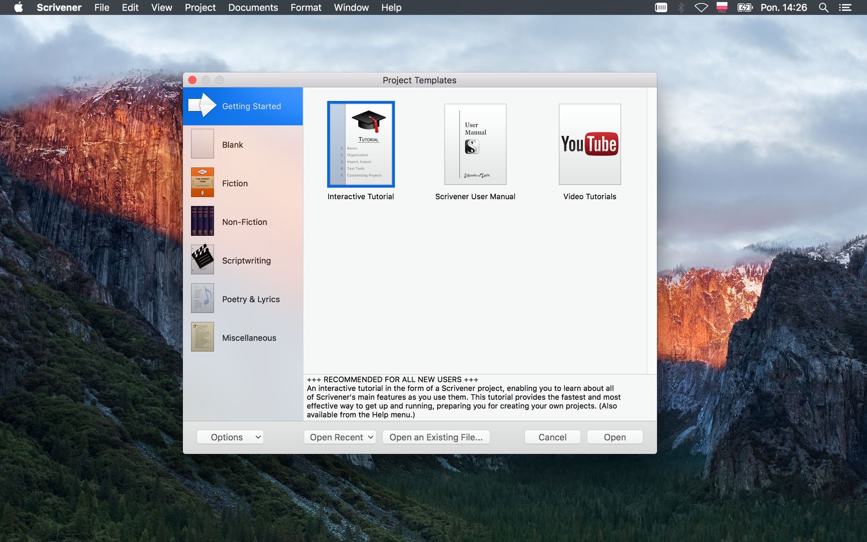 download scrivener for mac