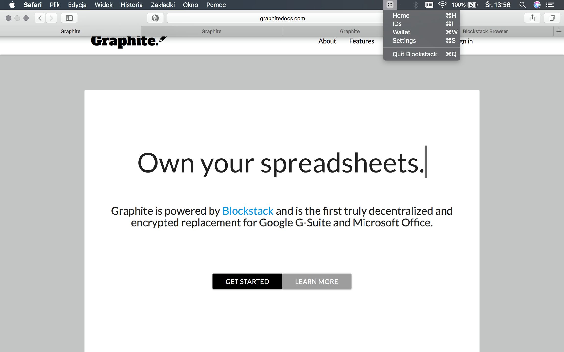 Blockstack Browser 0.25.0 (macOS) dobreprogramy