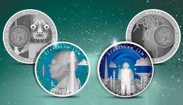 Bezpieczna przyszłość z kosmicznymi monetami. Dzieła Lema inspiracją dla wyjątkowej kolekcji