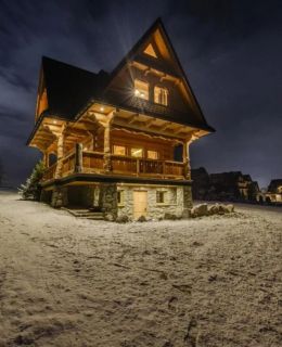 Domek Na Przełęczy wood house & mountain view Murzasichle