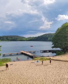 Ośrodek La La Las - domki letniskowe w lesie nad jeziorem