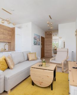 Jasny Apartament | Katowice | Widok | Rowery