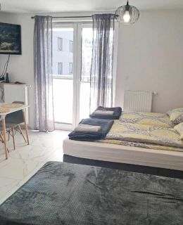 Apartament Julia 1-3 os I piętro z balkonem i garażem Kielce