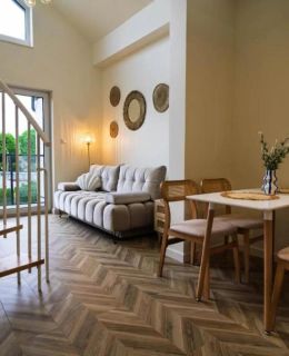 Apartament Soft Shell z antresolą w West Łeba Morze Apartamentów