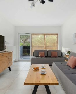 Komfortowe Studio z Tarasem | Blisko Plaży