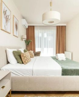 Sand Boho Harmony Luxury - AC Parking & Balcony - by UniqueRent