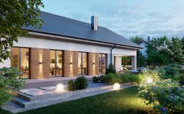 z jakiej strony kupić projekt domu - projekt Domena 145 B WRW1375