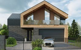 balkon - Projekt domu LK&1841 LKP1016